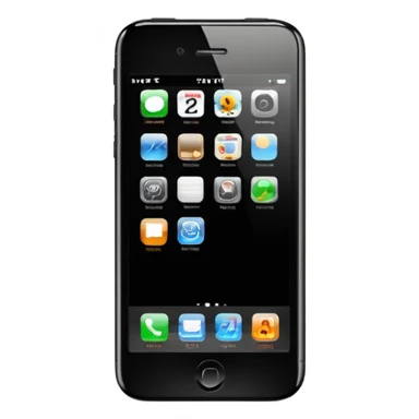 Iphone spento frontale sticker