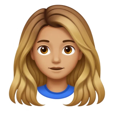 person living in desert just face, hair showing, different hair colors sticker