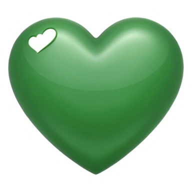 Cœur vert sticker