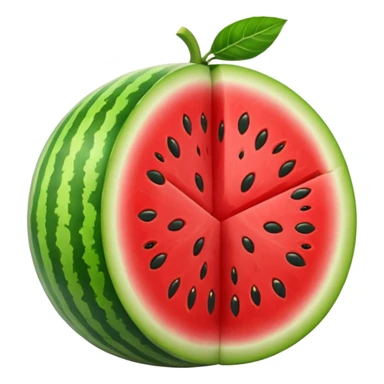 whole watermelon sticker