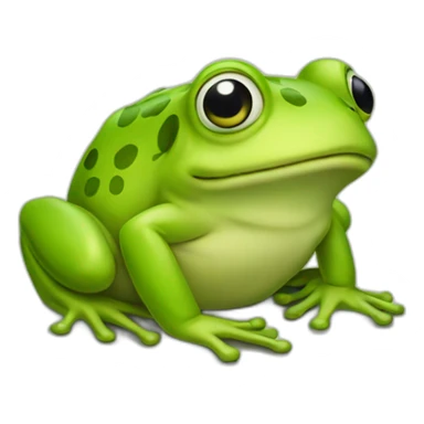 pepo frog really sad sticker