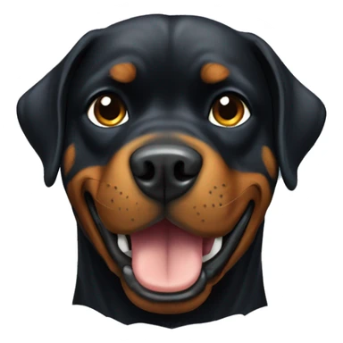 Rottweiler dog sticker