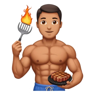 Guy beating meat sticker