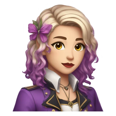 Lilia Vanrouge from Twisted Wonderland sticker