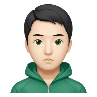 Squid game player seong gi hun sticker