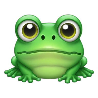 Peepo frog sad sticker