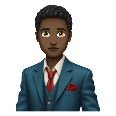 gipsy boy with blue eyes skinny in gucci suit  sticker