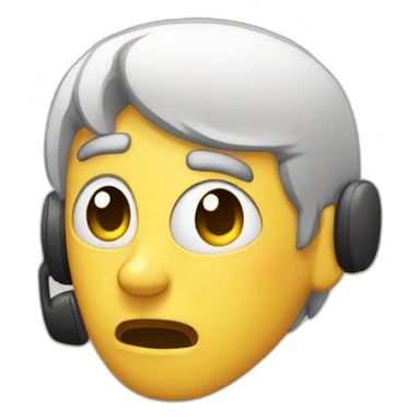 persona triste asujetando el telefono sticker