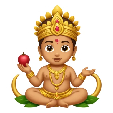 Baby Murugan vel sticker