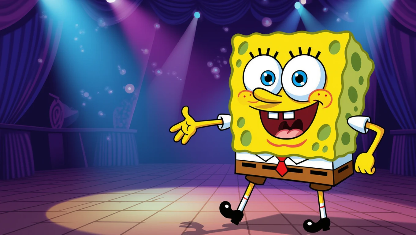 Bob l'éponge qui dance  emoji