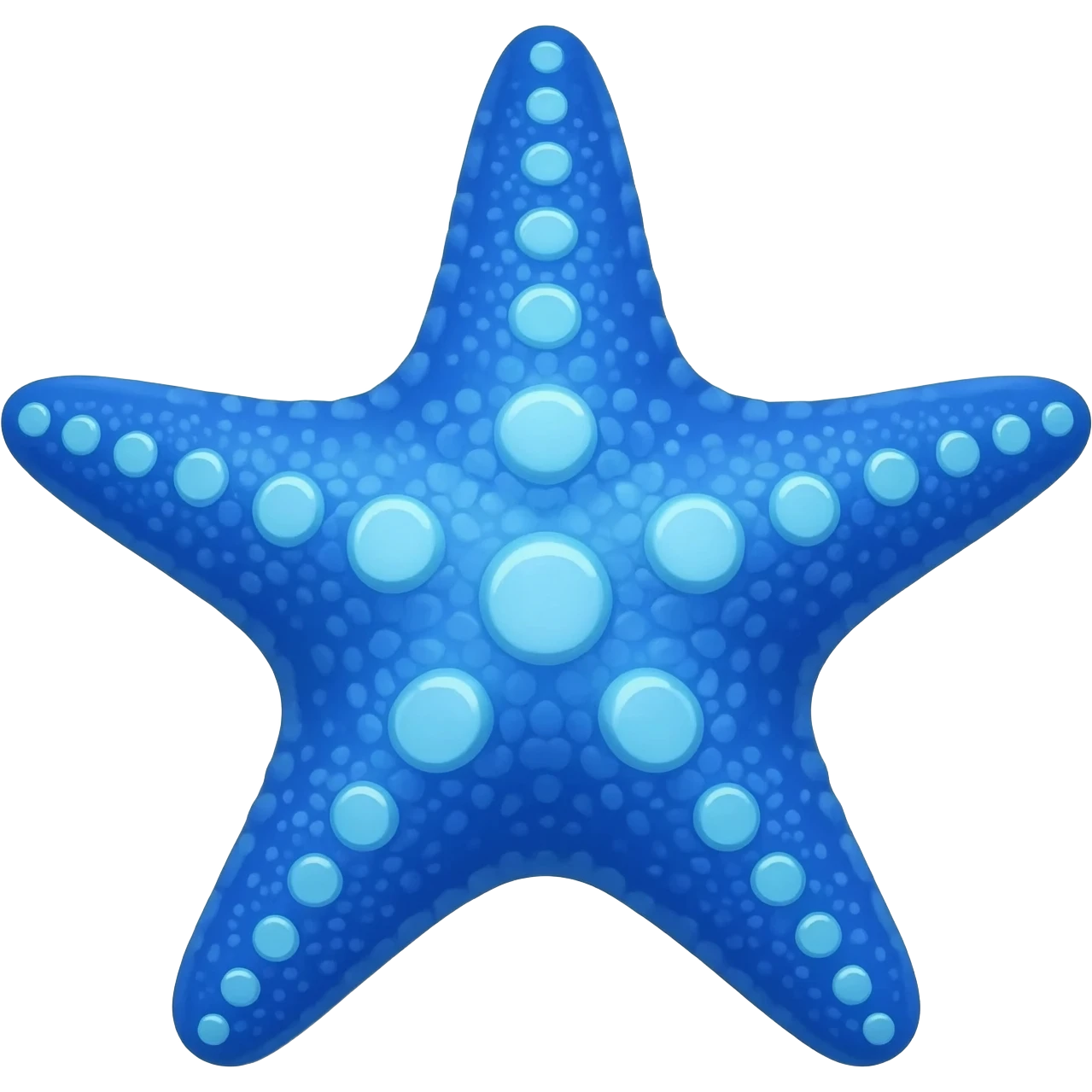 blue starfish emoji