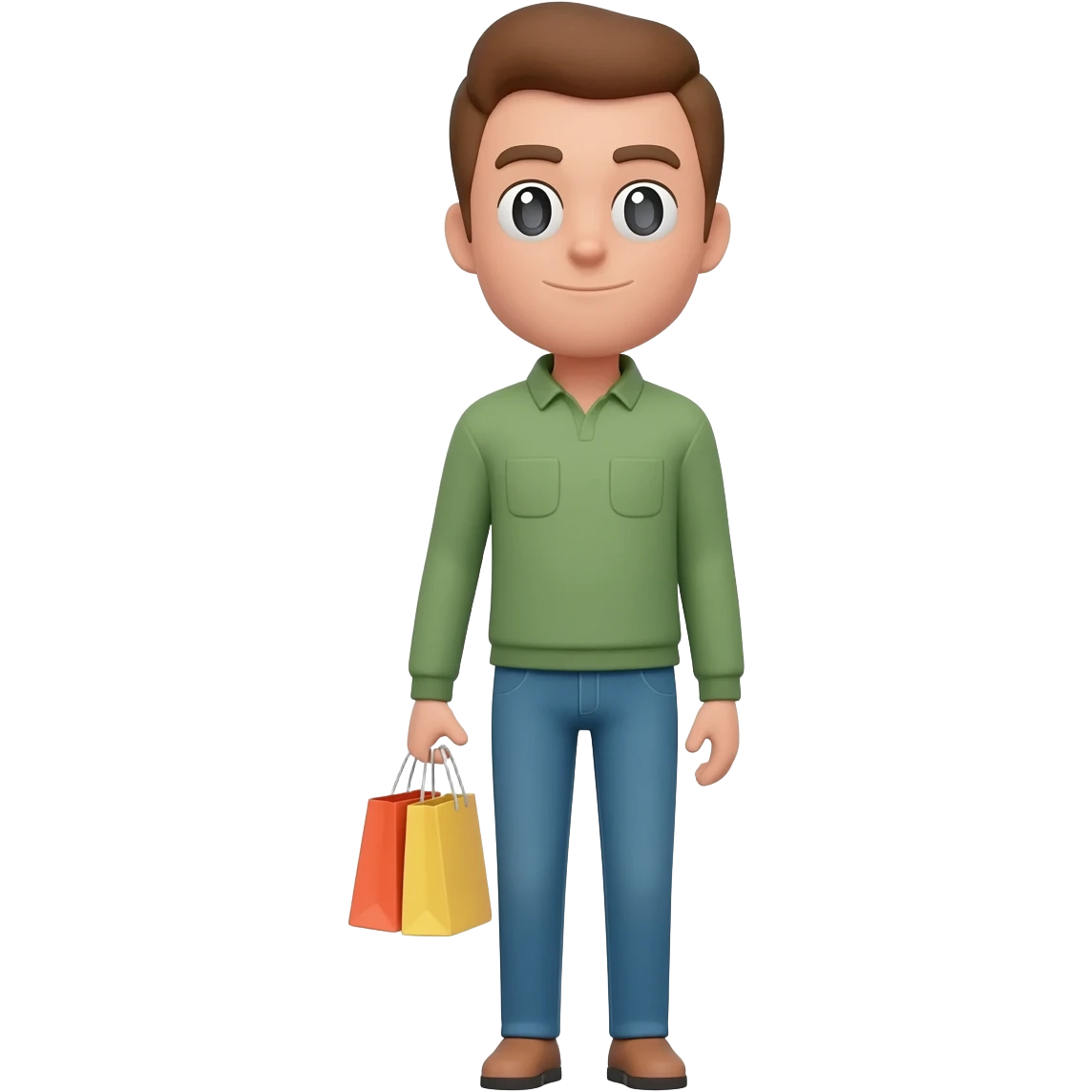 do the shopping emoji