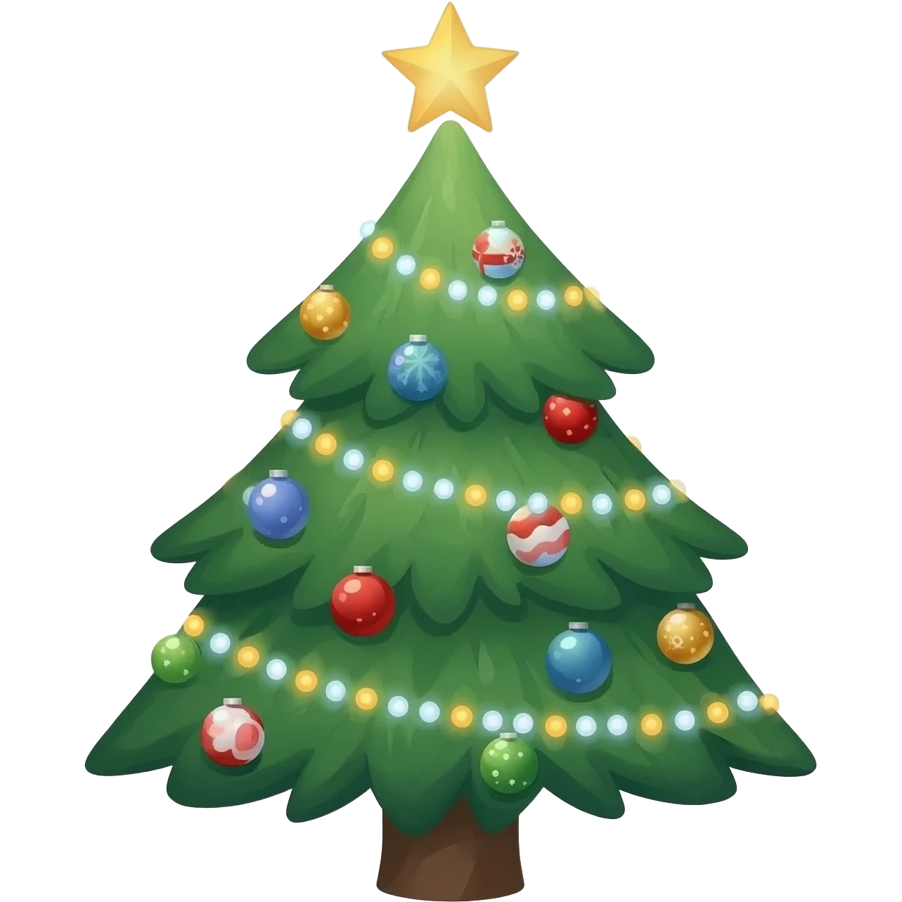 christmas tree emoji