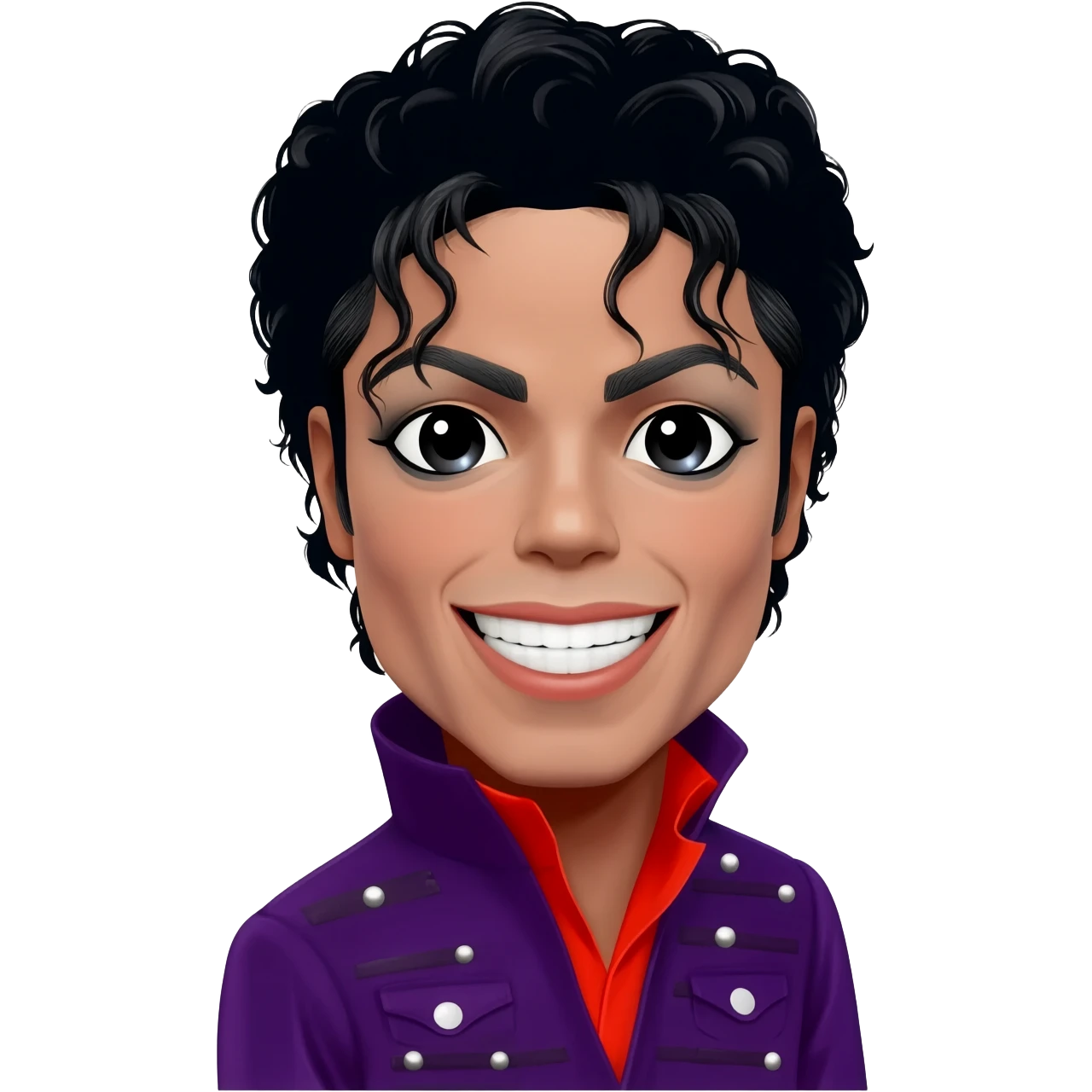 Michael Jackson saying hehe emoji