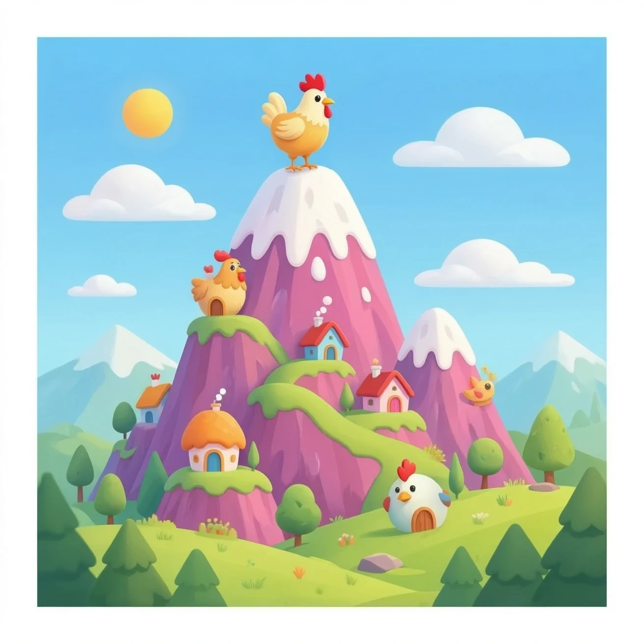 in: Locations
Big Rock Candy Mountain chicken homes. emoji