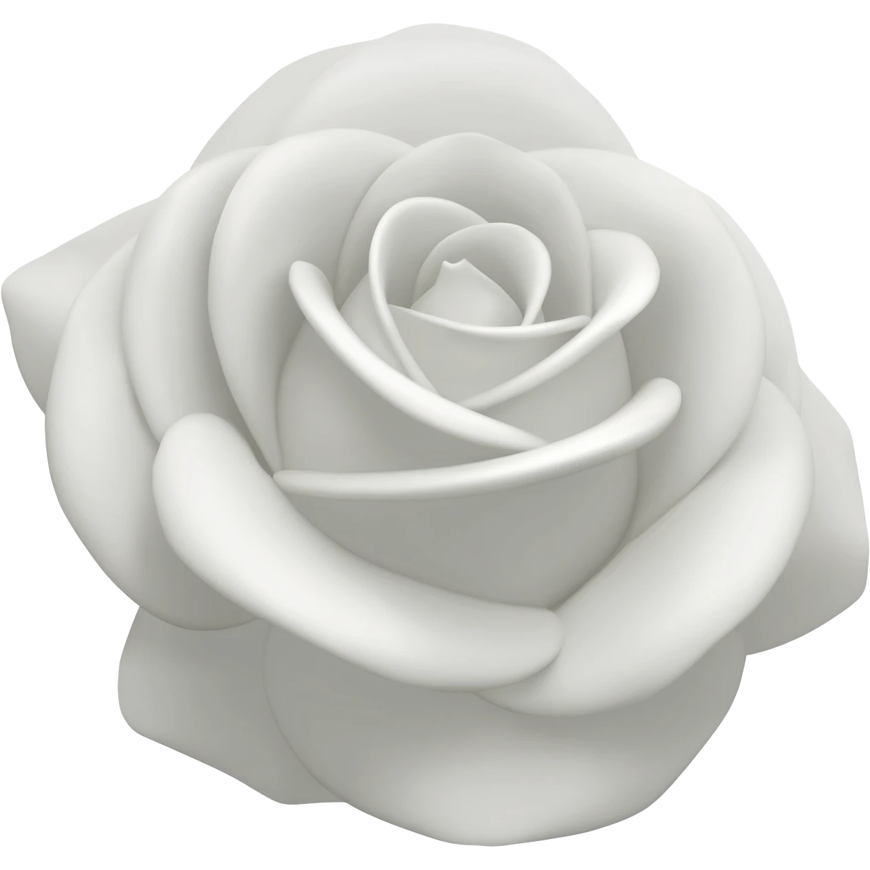 White rose emoji