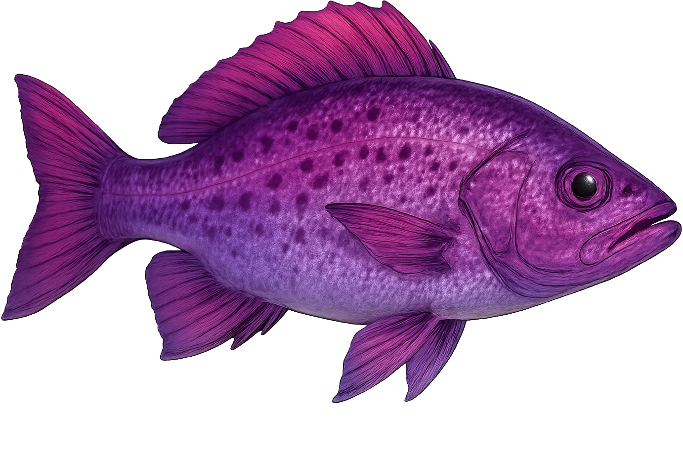 purple fish emoji