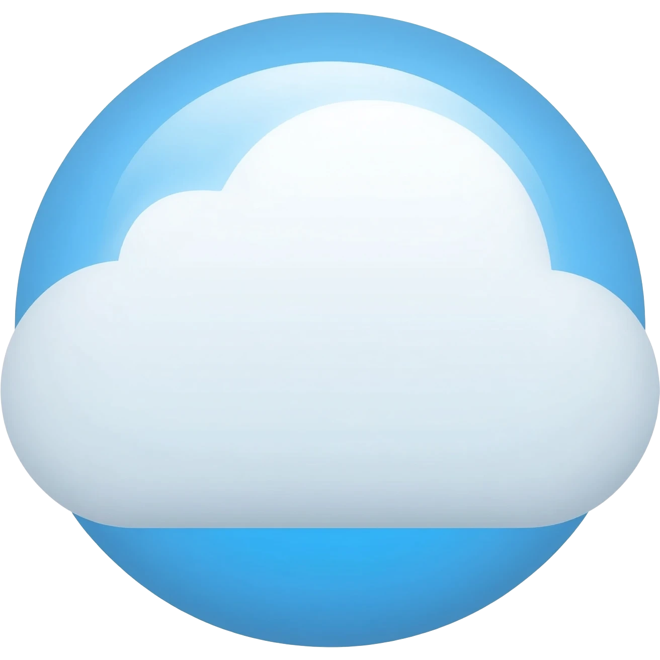 cloud storage emoji