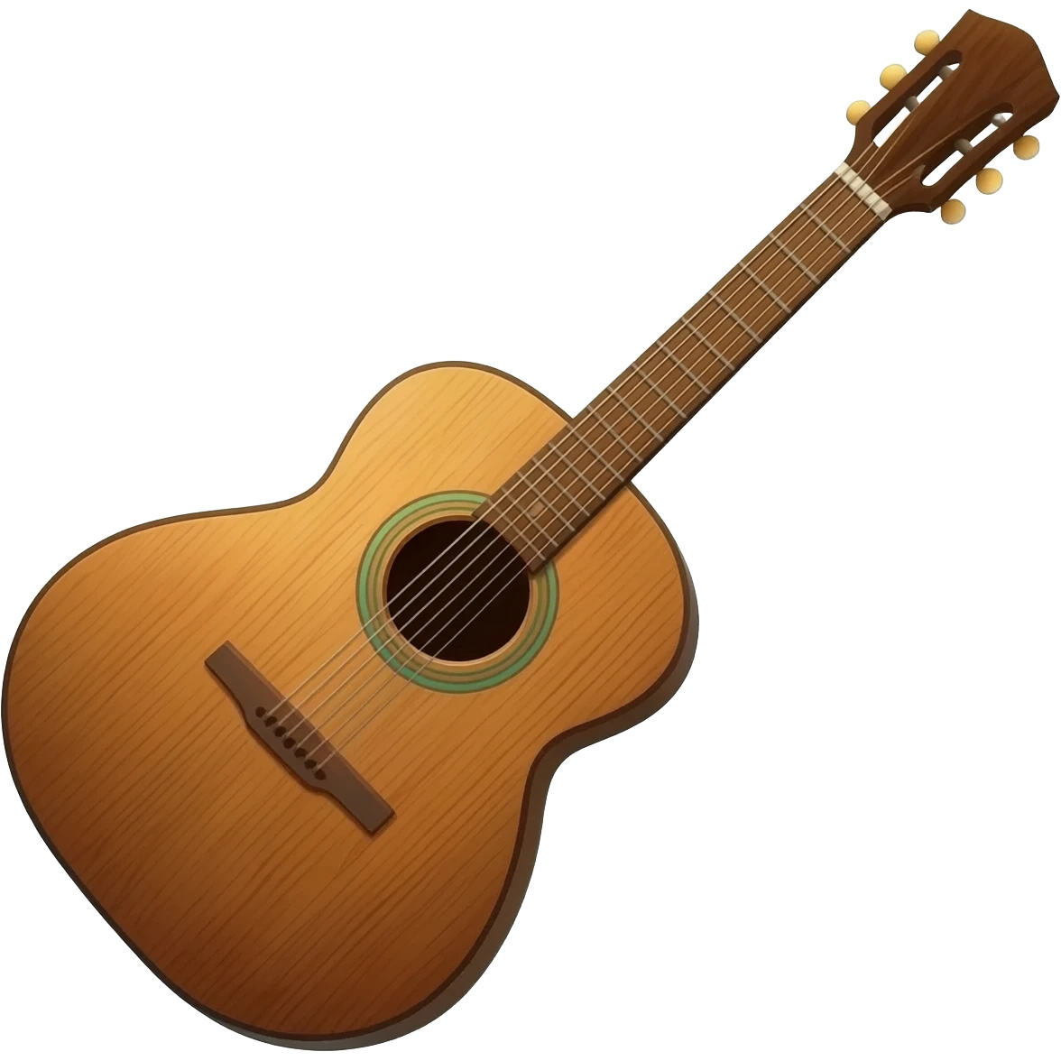 Guitar emoji woood emoji