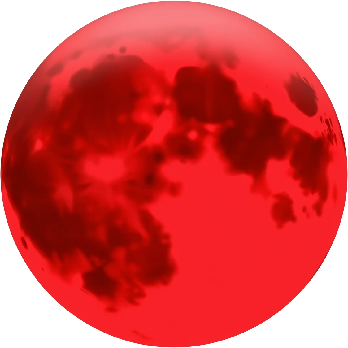 red moon emoji