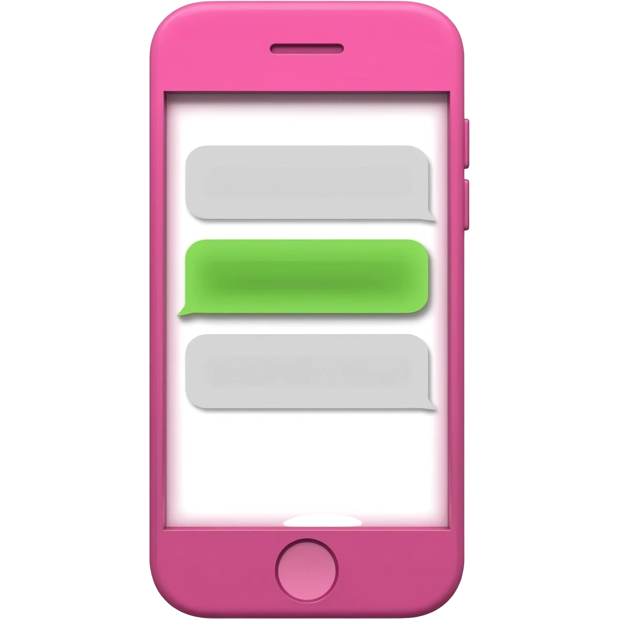 highlight my message with a pink phone emoji