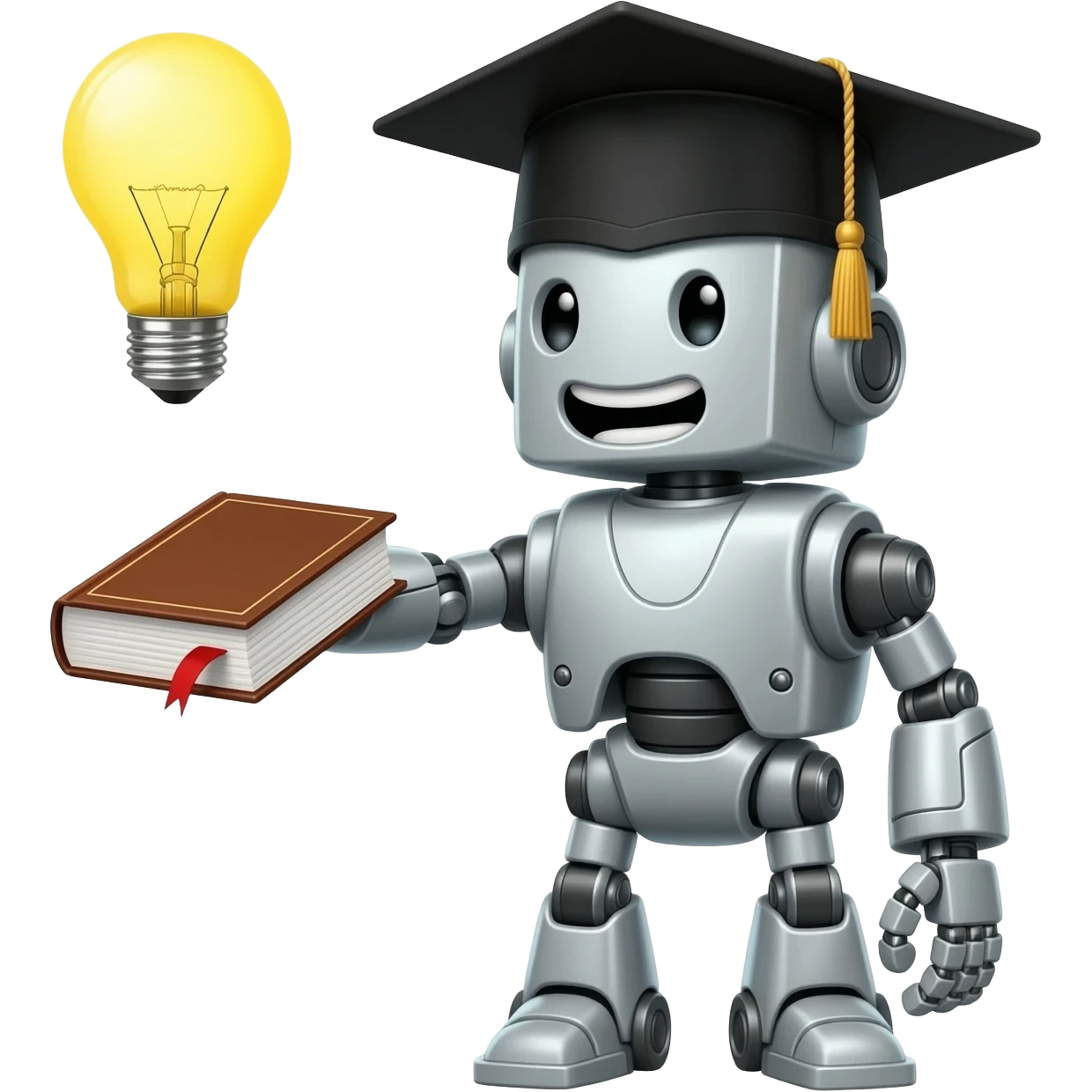 I want an emoji to show an AI agent as a complete fool, but a fool that can learn emoji