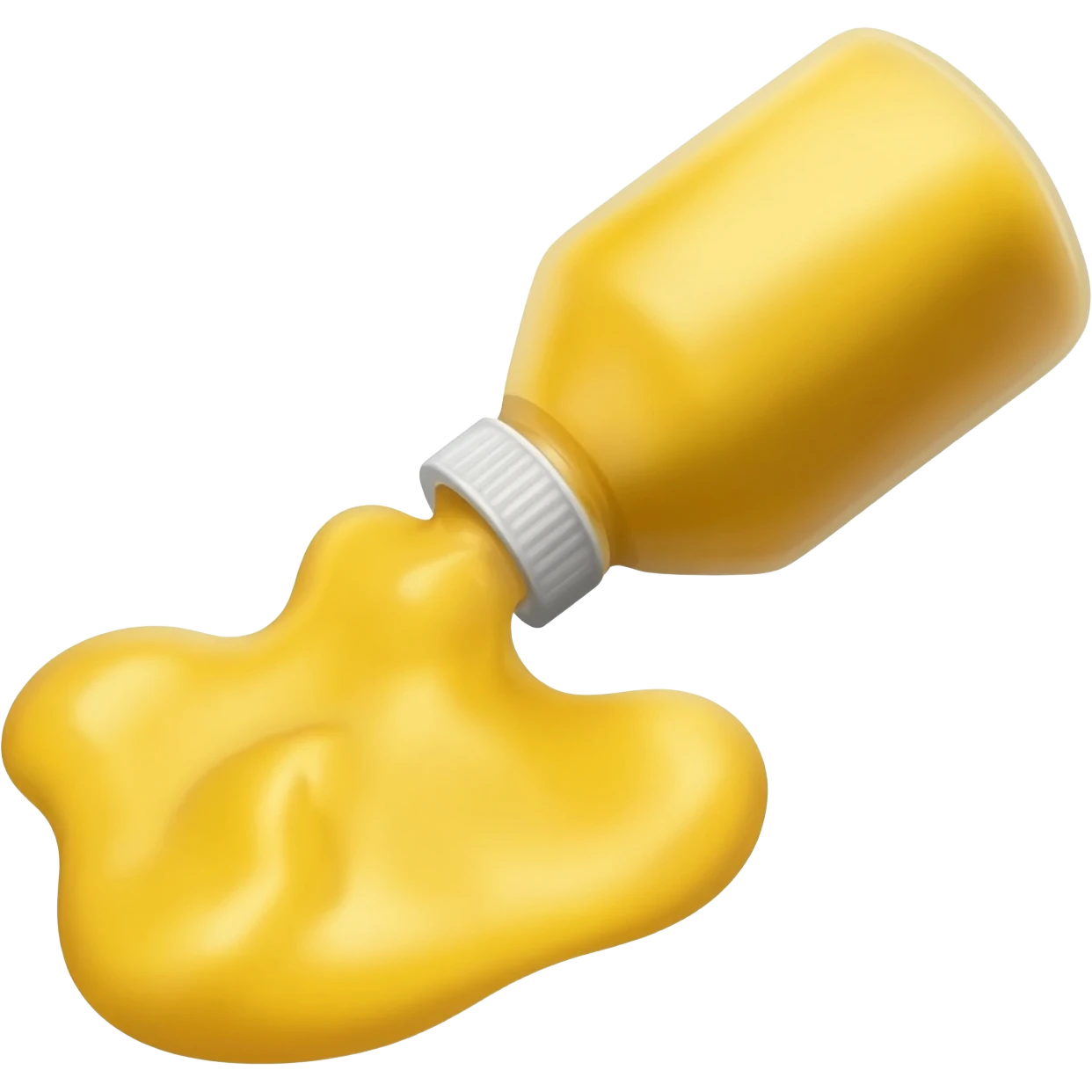 Mustard squirt emoji