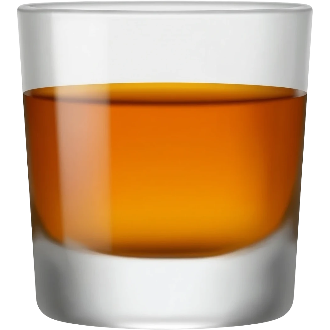 shot glass of alcohol emoji