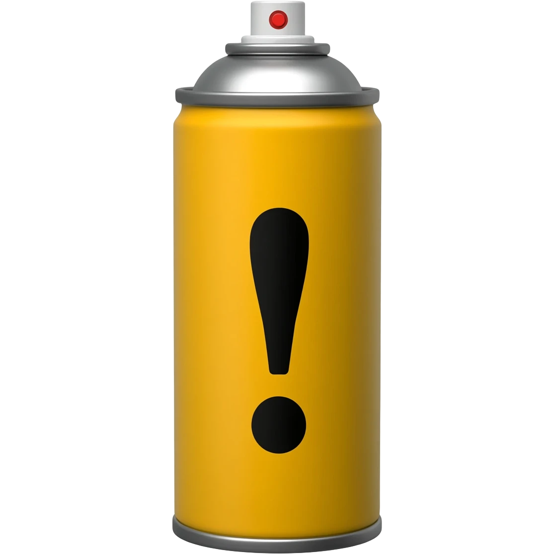 spray can with warning sign infront emoji
