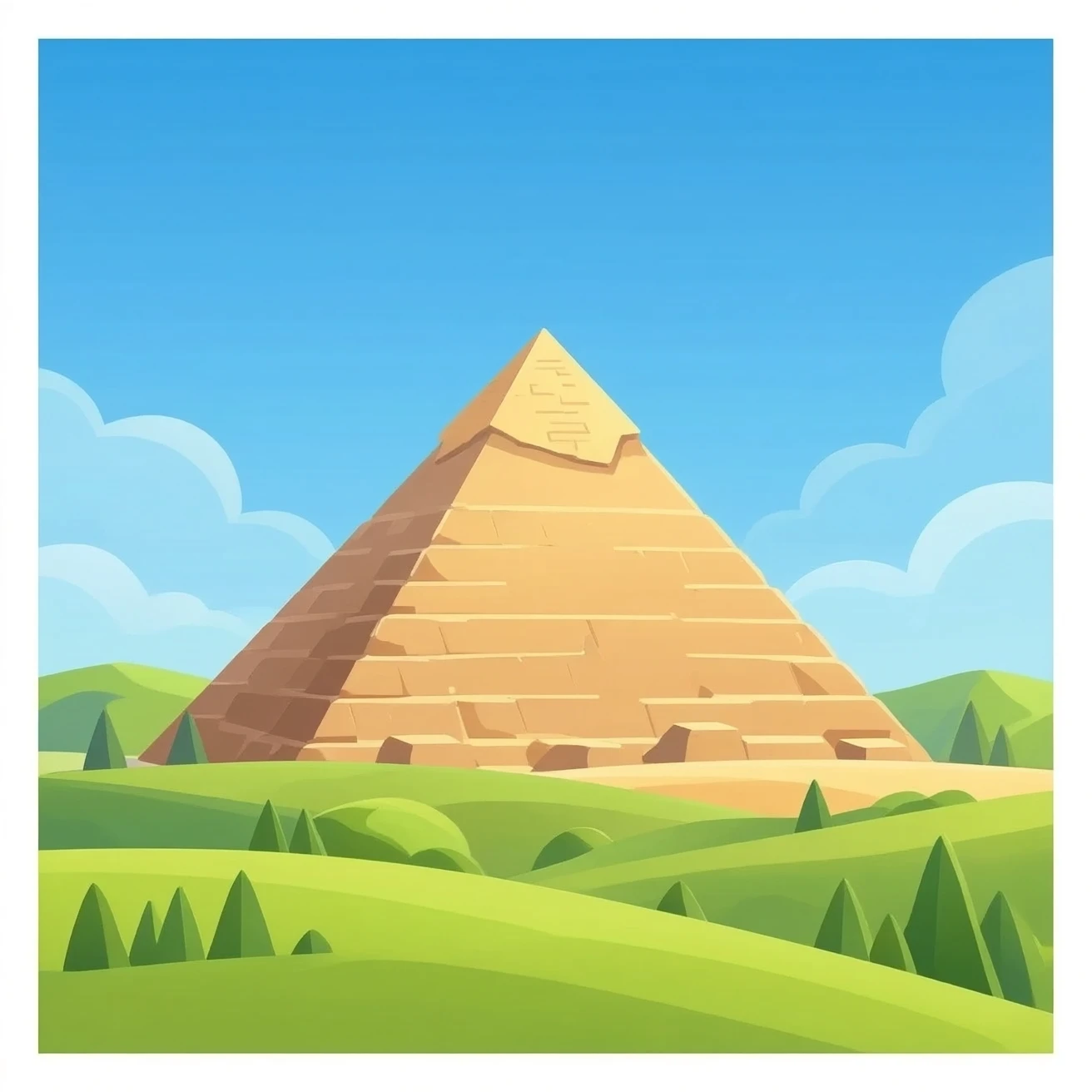 Pyramide emoji