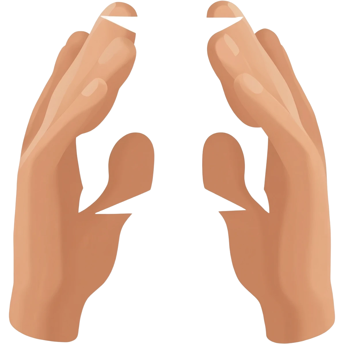 Referans olarak: ASL (Amerikan İşaret Dili) alfabesindeki F harfi pozisyonu değil, büyük F harfinin geometrik şeklini iki elle oluştur.” emoji