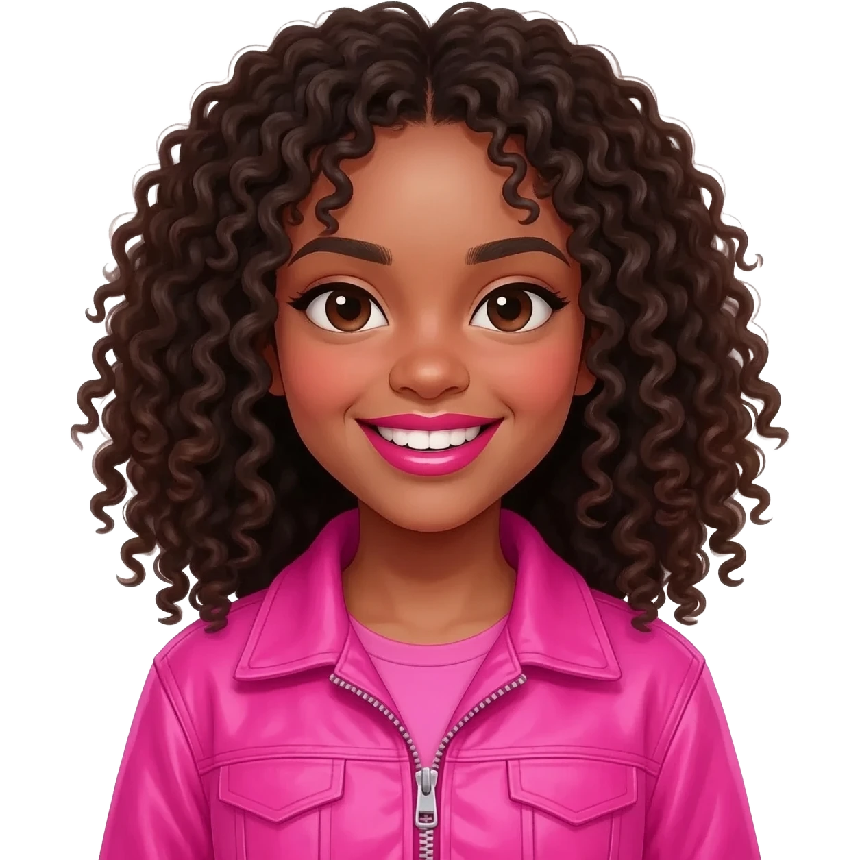 MySpace scene girl emoji