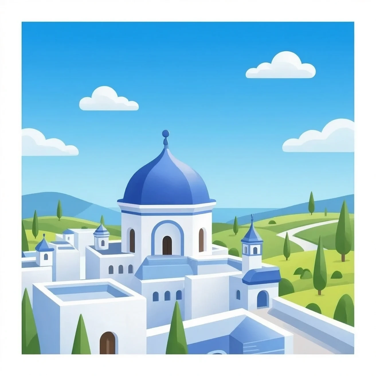 Tizi town my city Sweet foods town.                                Crystal instrument emoji