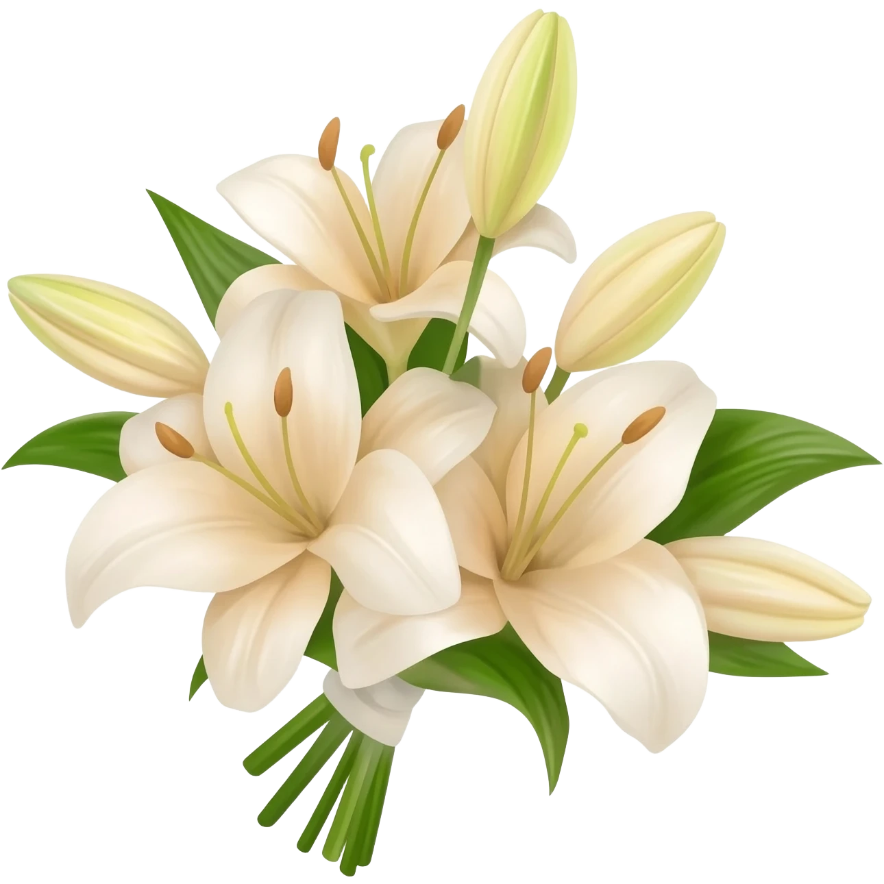 БАБОЧКА ИЗ ЛИЛИЙ emoji