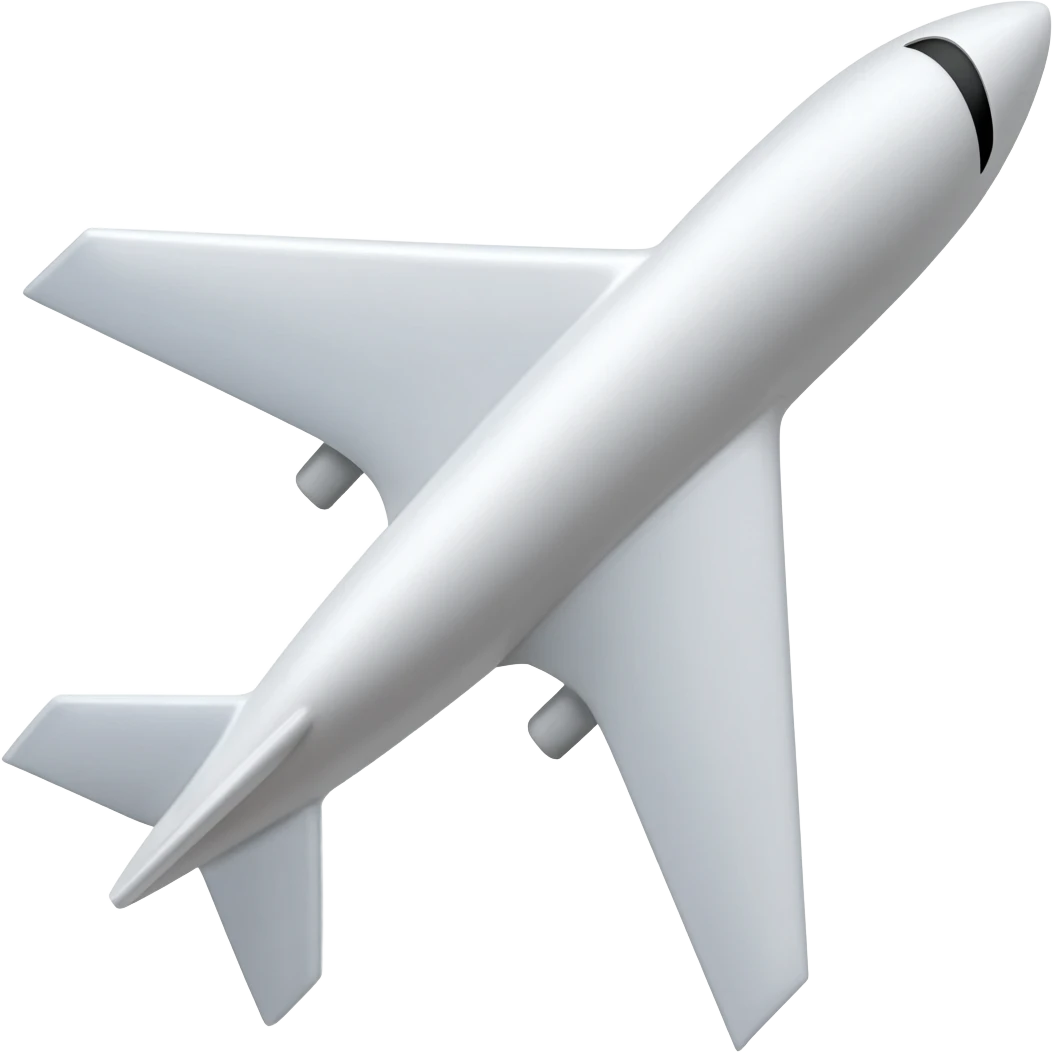 самолетик как на иконке Тлеграмма emoji