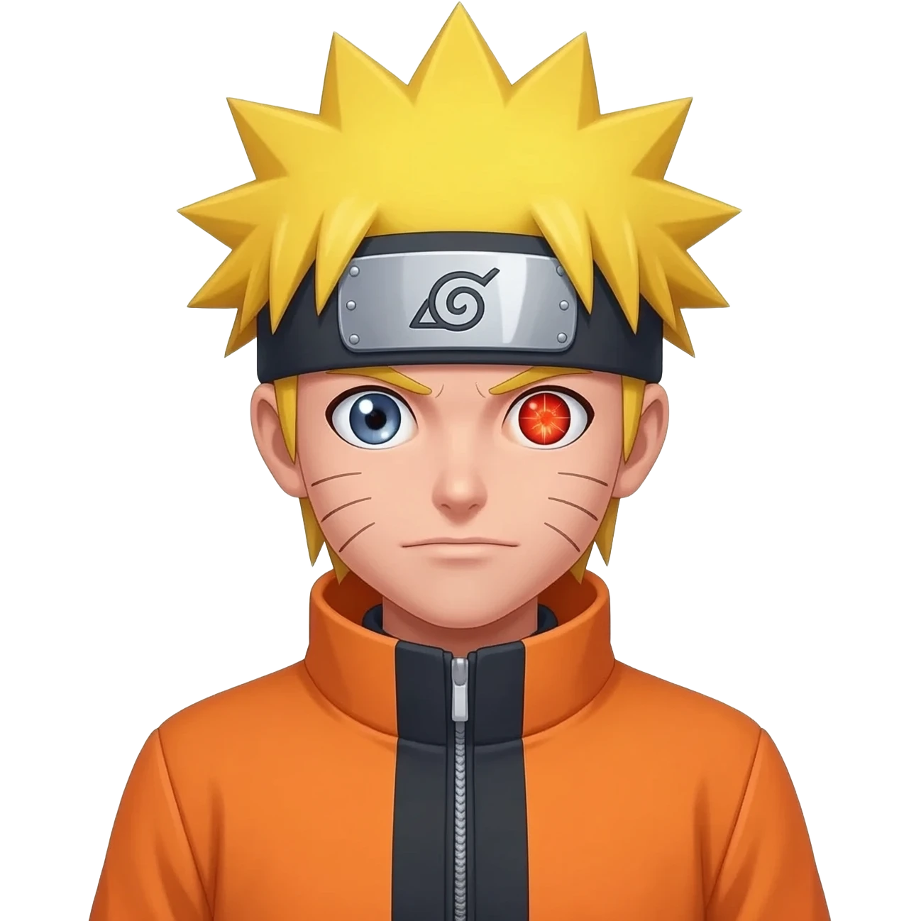 Naruto with sharunkan emoji