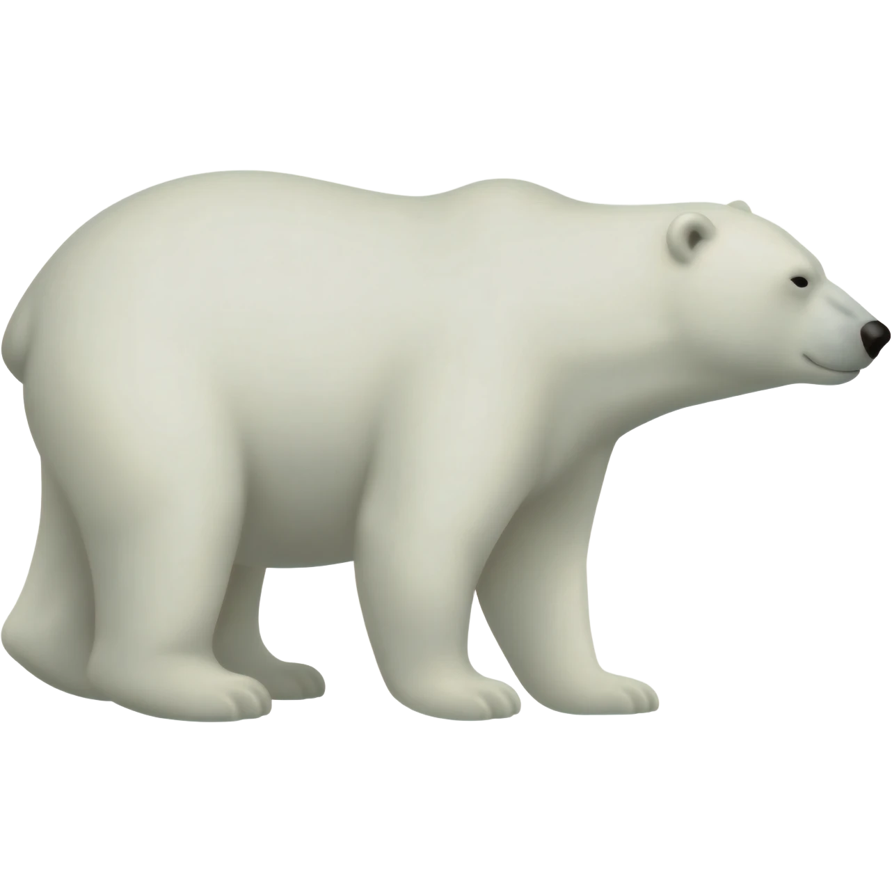 Polar bear emoji