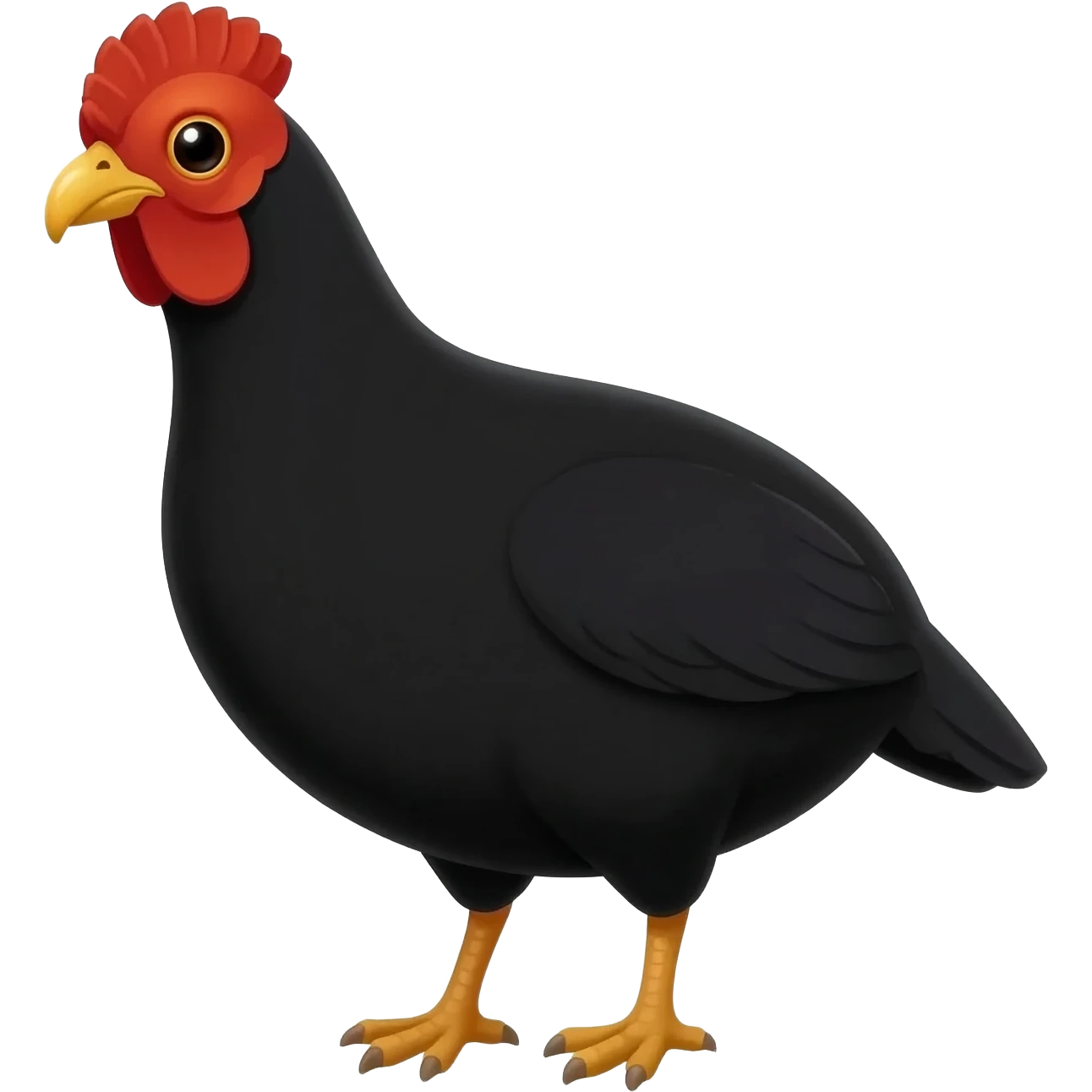 Black francolin emoji
