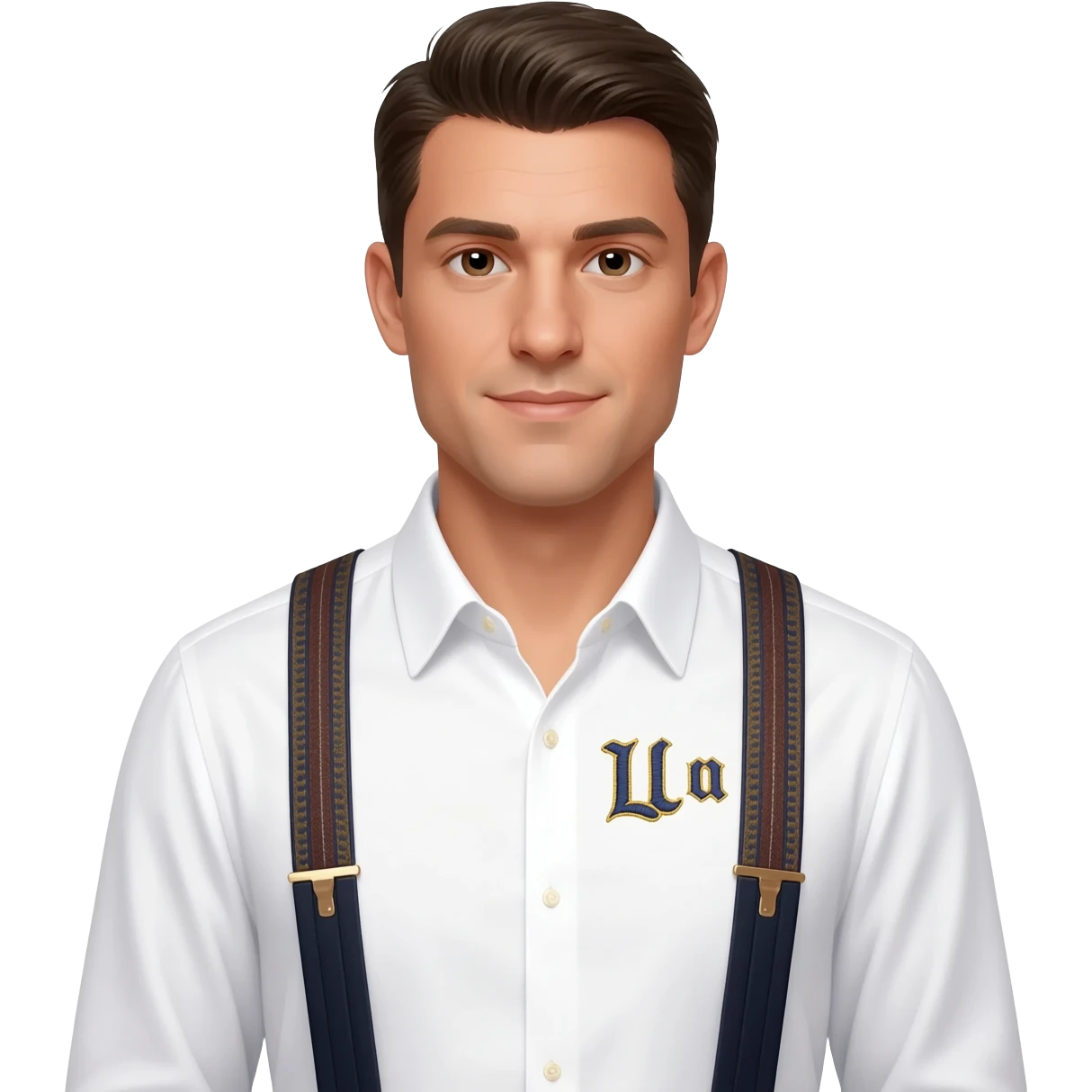 the white Spanish promoter. His preferred look—suspenders and fine Italian shirts embroidered with his initials—broadcast his upper-class background emoji