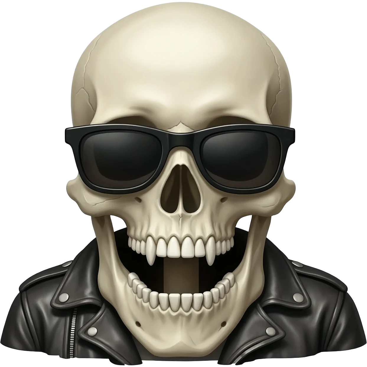 Skull but Cool emoji