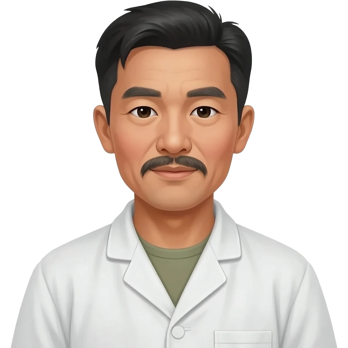 chinese traditional village doctor, 1960s, not modern, not wearing white robe emoji