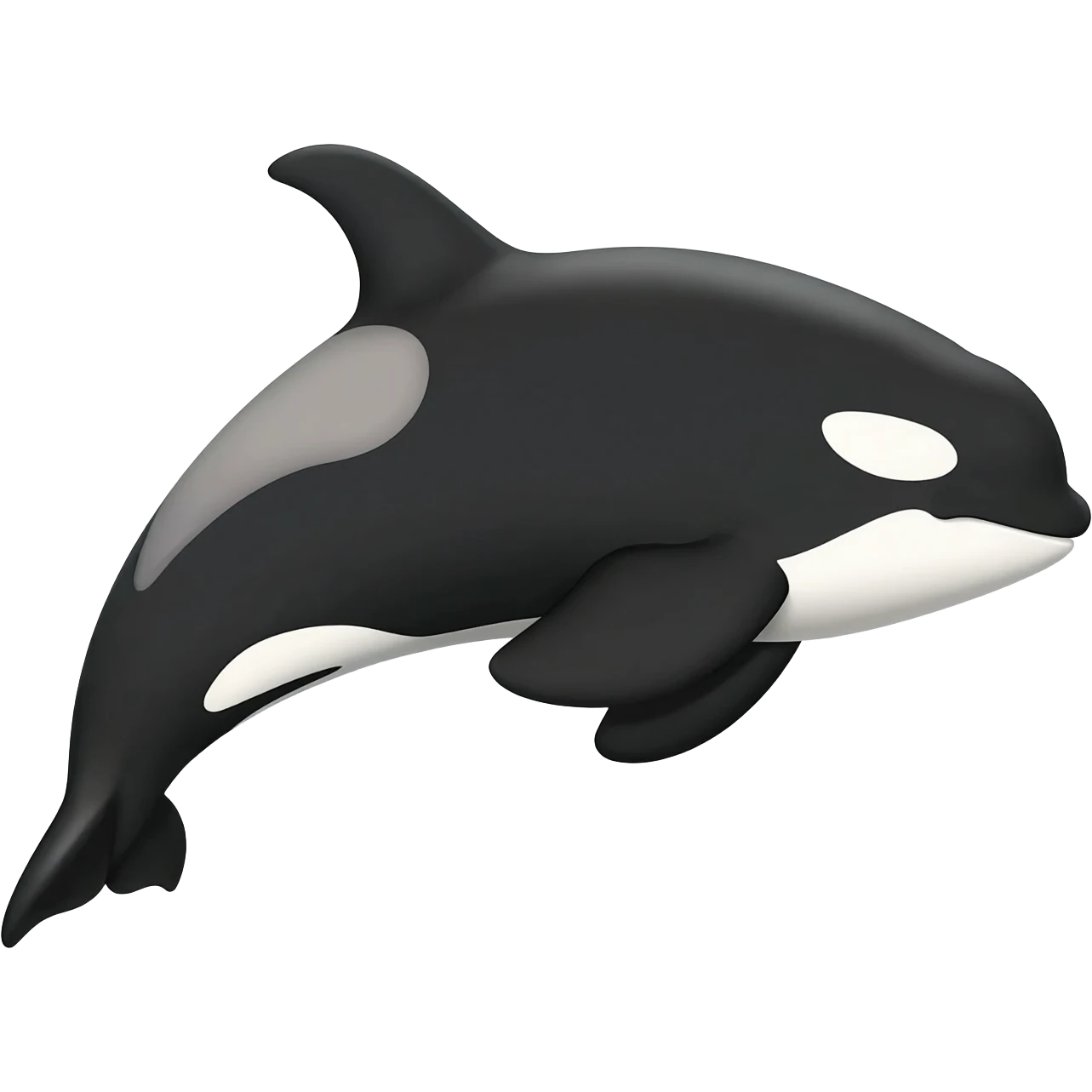 Una orca ballena saltando emoji