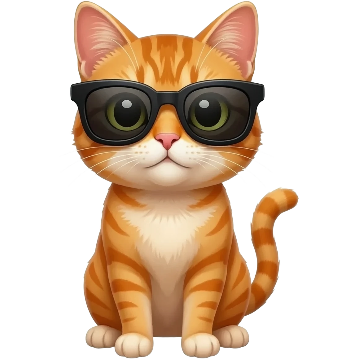 Cat wearing sunglasses emoji