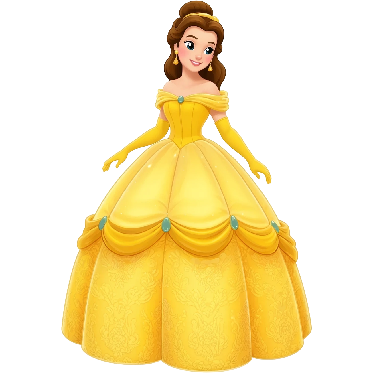 La bella disney emoji
