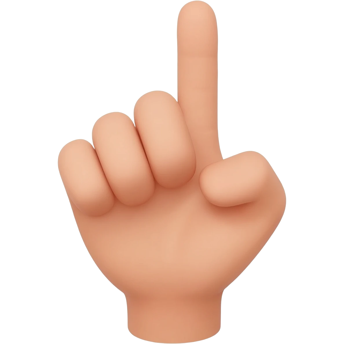 Hand emoji in a fist with only thumb and little finger up (palm facing forward) emoji