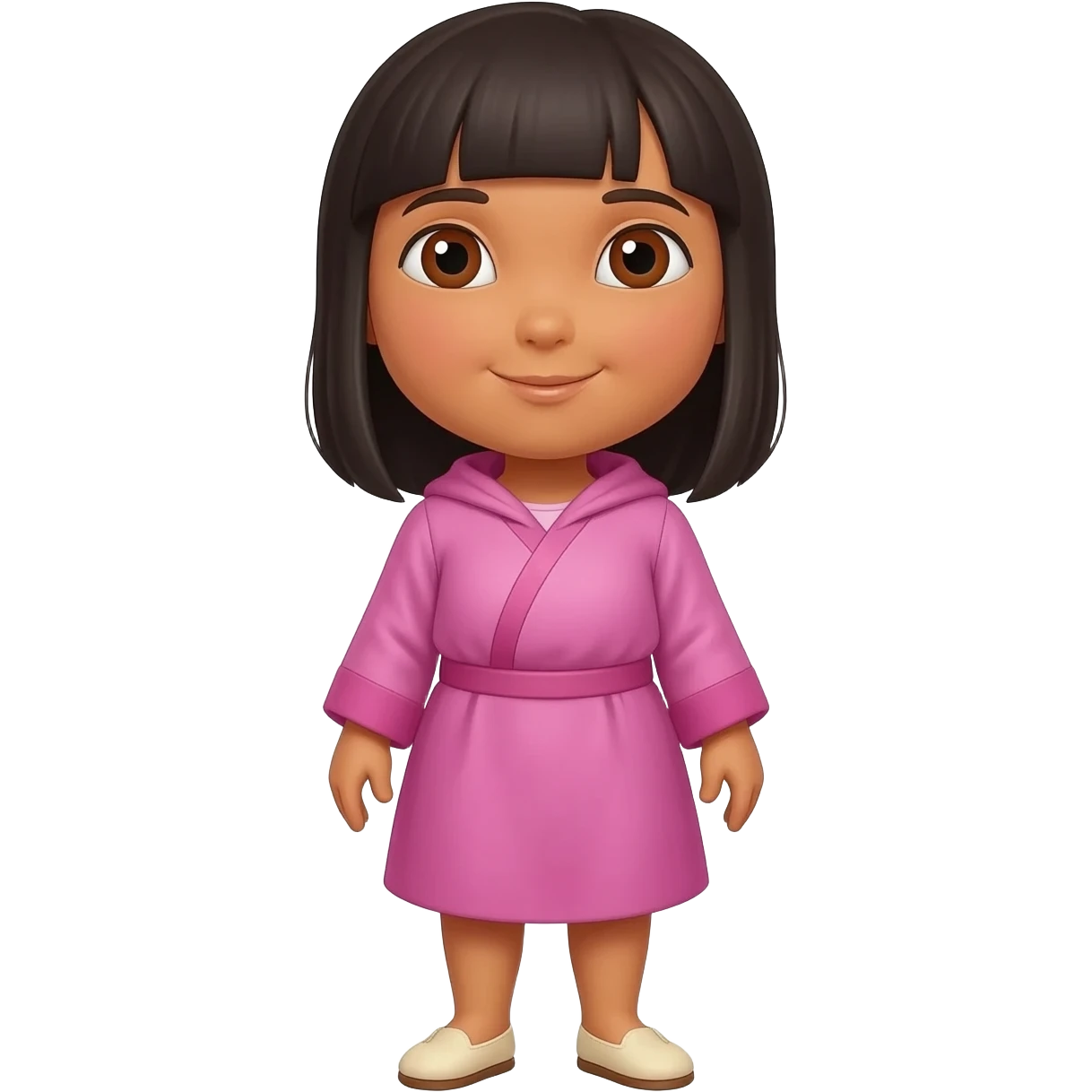 Dora whit babouche emoji