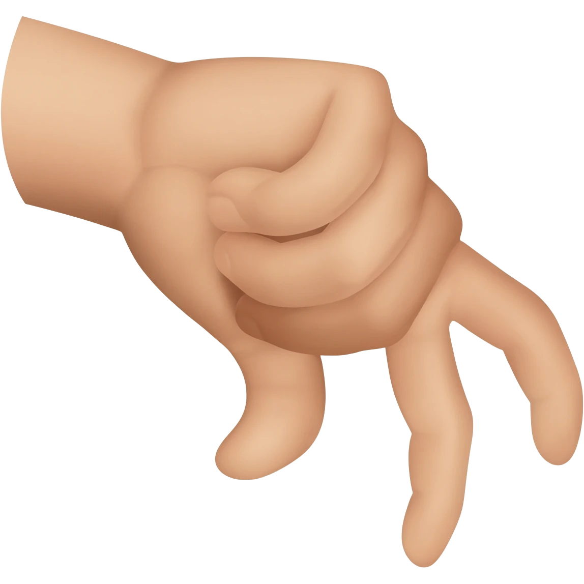 🤘put the index finger down emoji