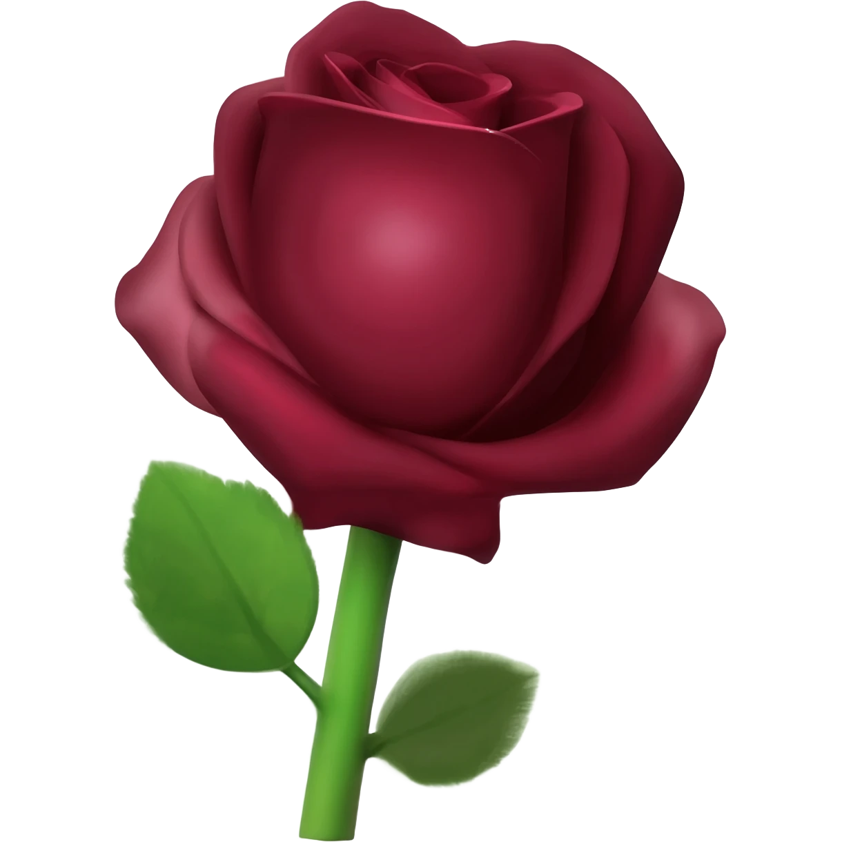 Rosa negra emoji