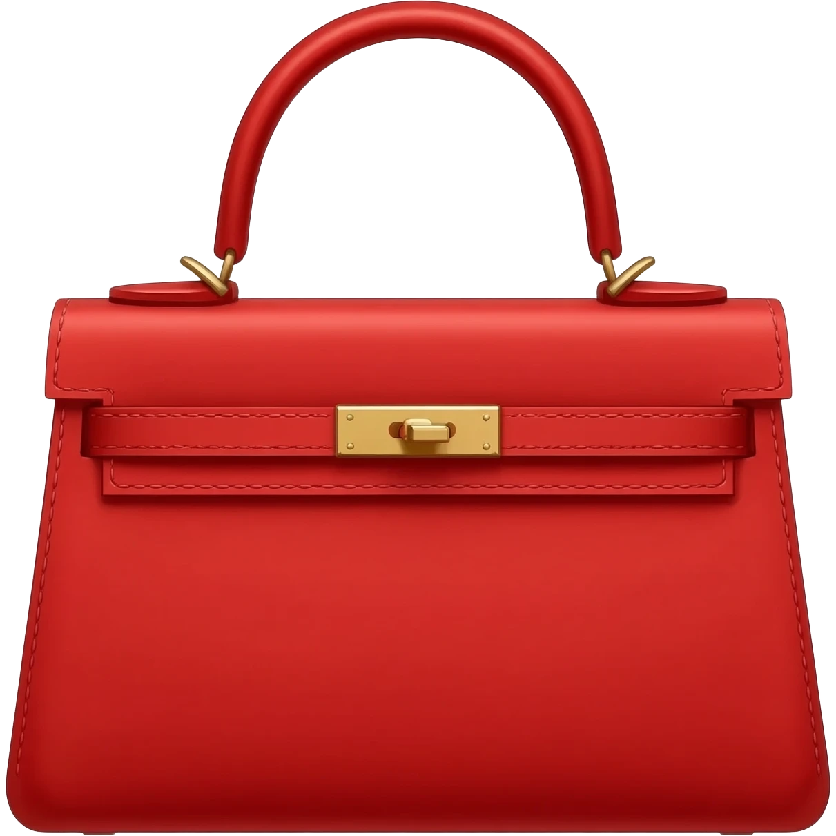 red matte kelly hermes bag emoji