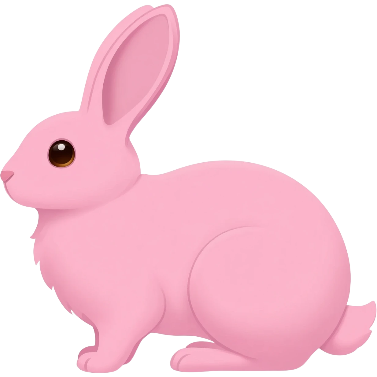 Faça um coelho rosa emoji